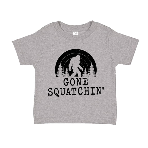 Gone Squatchin Toddler T-Shirt 2T Athletic Heather