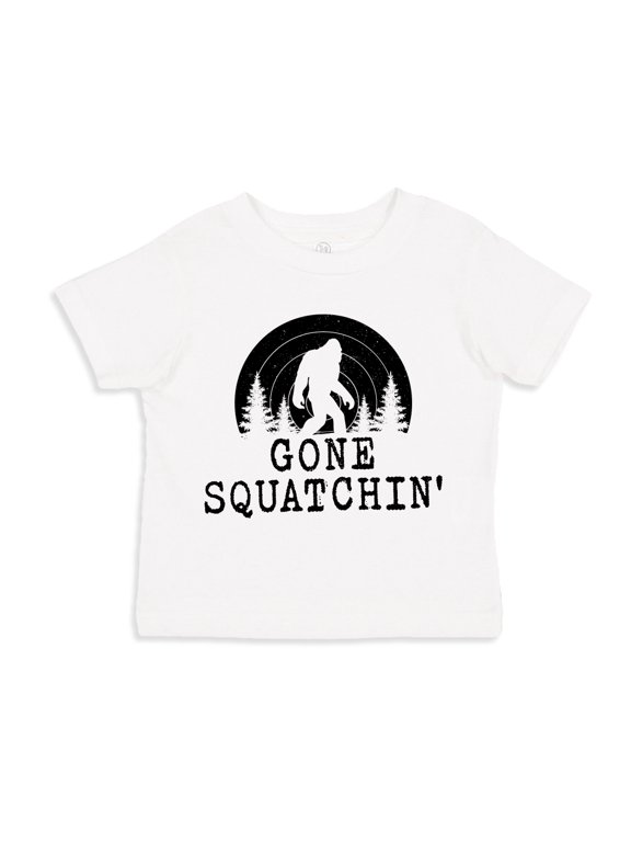Gone Squatchin Toddler T-Shirt 3T White