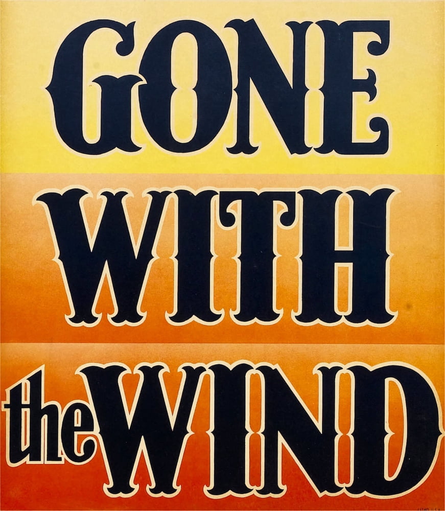 Gone With The Wind Canvas Art - (24 x 36)
