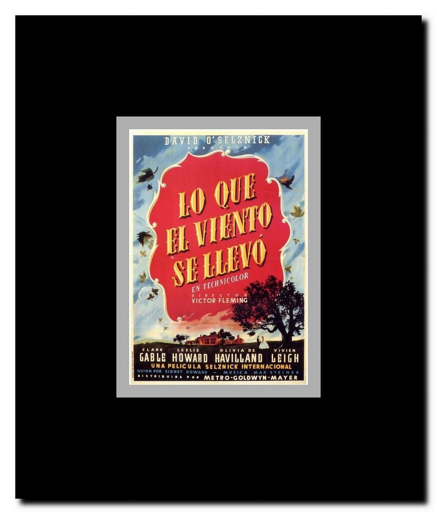Gone With The Wind Framed Movie Poster
