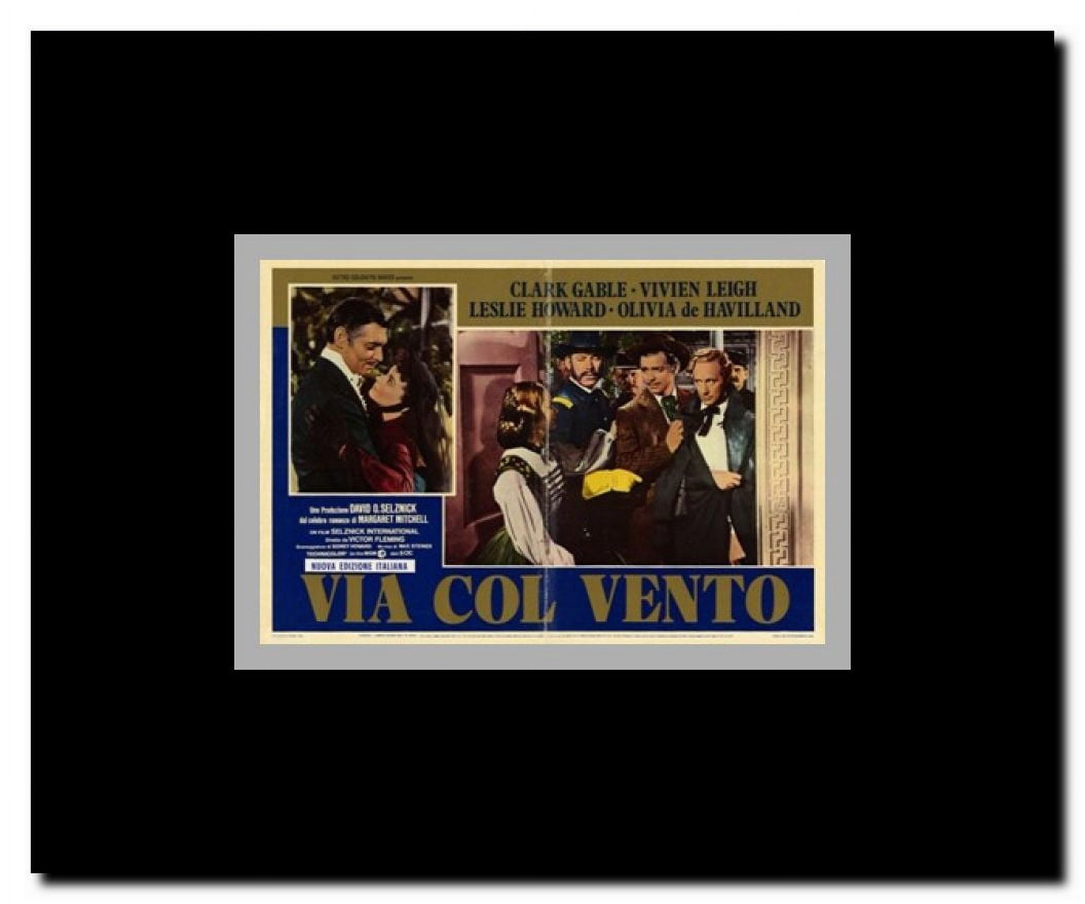 Gone With The Wind Framed Movie Poster