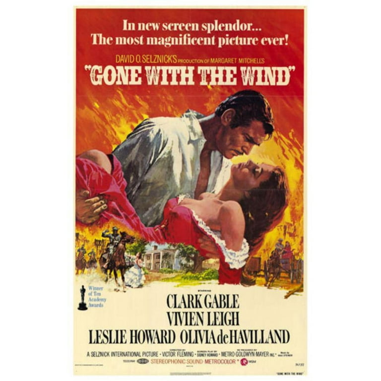 Gone With The Wind POSTER (27x40) (1974) - Walmart.com