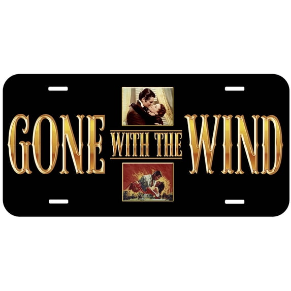 Gone With The Wind TAG06 Novelty Car Auto License Plate