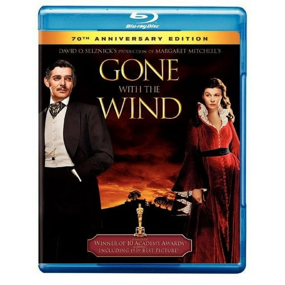 Gone With the Wind (Blu-ray Disc, 2009) Clark Gable NEW