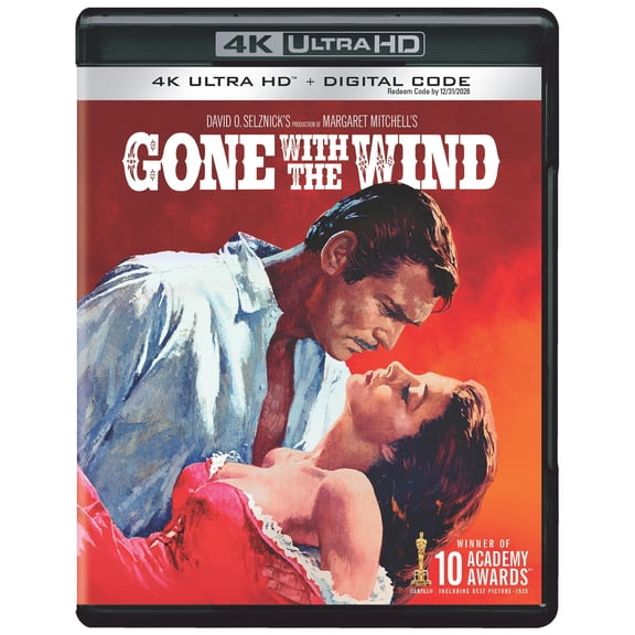 Gone with the Wind (4K Ultra HD + Digital Copy), Drama, Warner Bros.