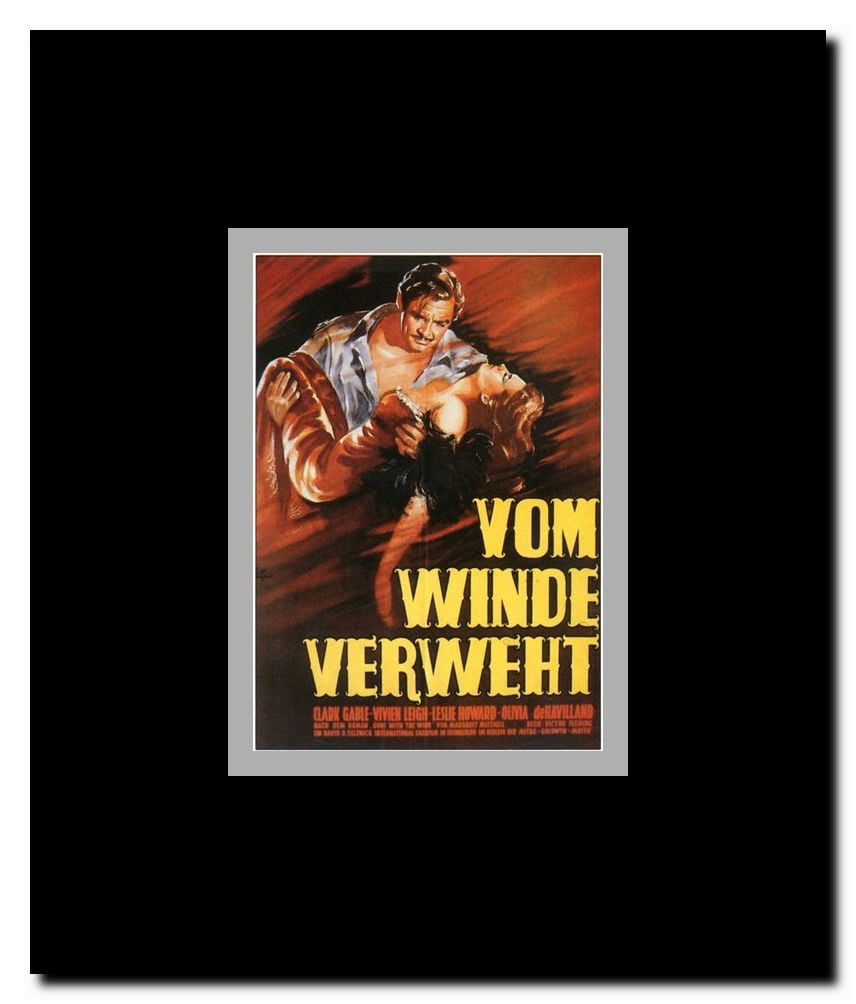 Gone with the Wind Framed Movie Poster