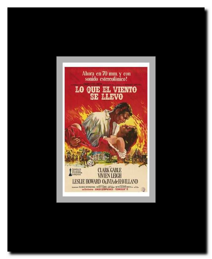 Gone with the Wind Framed Movie Poster