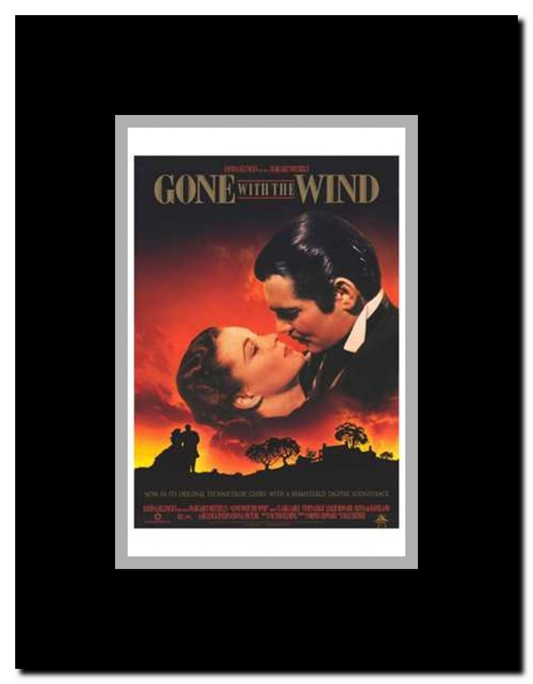 Gone with the Wind Framed Movie Poster