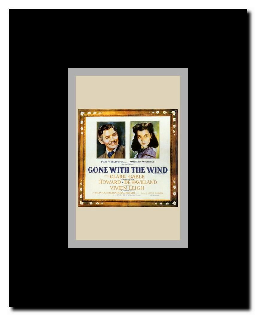 Gone with the Wind Framed Movie Poster