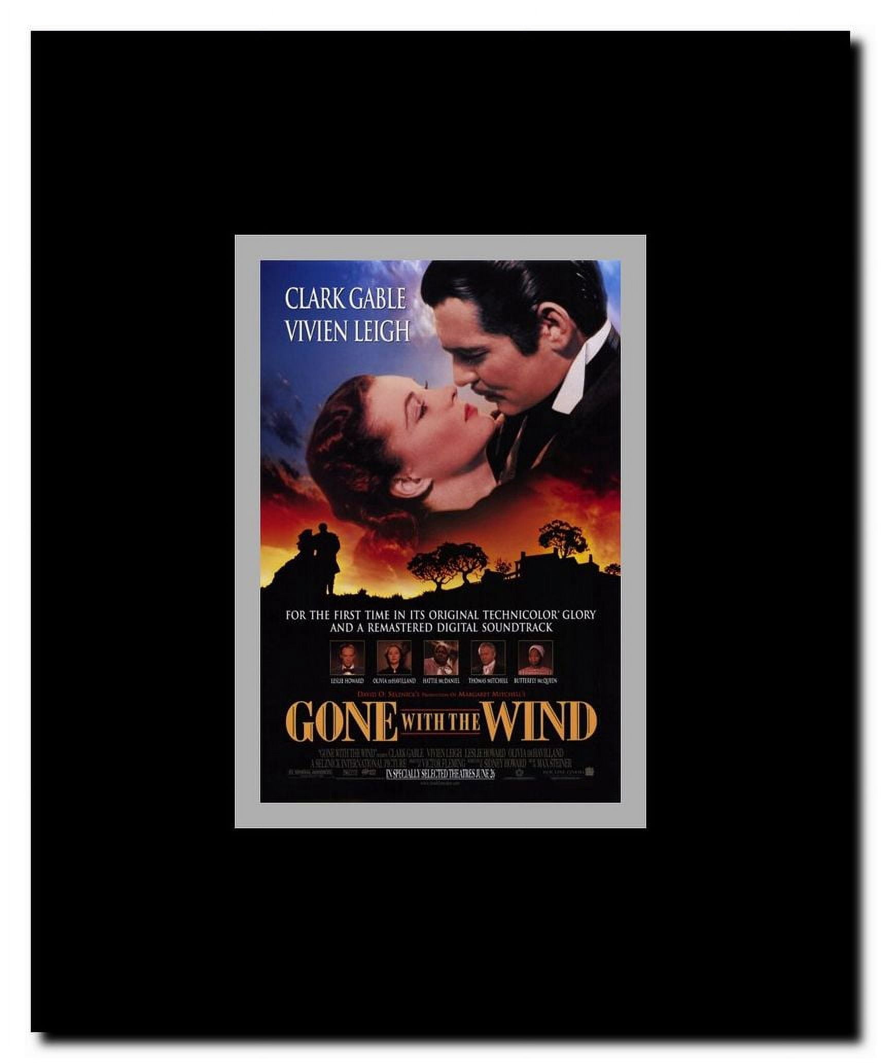 Gone with the Wind Framed Movie Poster