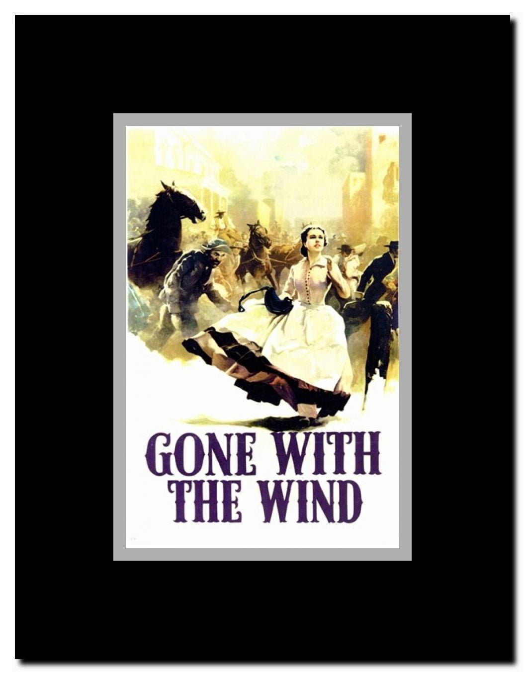 Gone with the Wind Framed Movie Poster