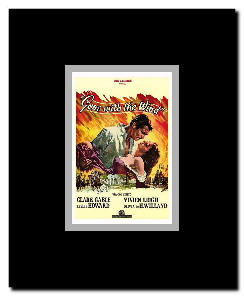 Gone with the Wind Framed Movie Poster