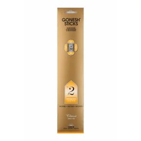 Gonesh Incense Sticks - 4 Packs - 2 Perfume With Oil Spices - 20 Sticks Per Pack