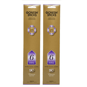 Gonesh Incense Sticks CLASSIC #6, 2 Pack 160 Incense Sticks Total Count