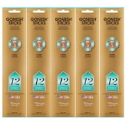 Gonesh Incense Sticks Extra Rich Collection - Number #12-5 Packs 100 Total