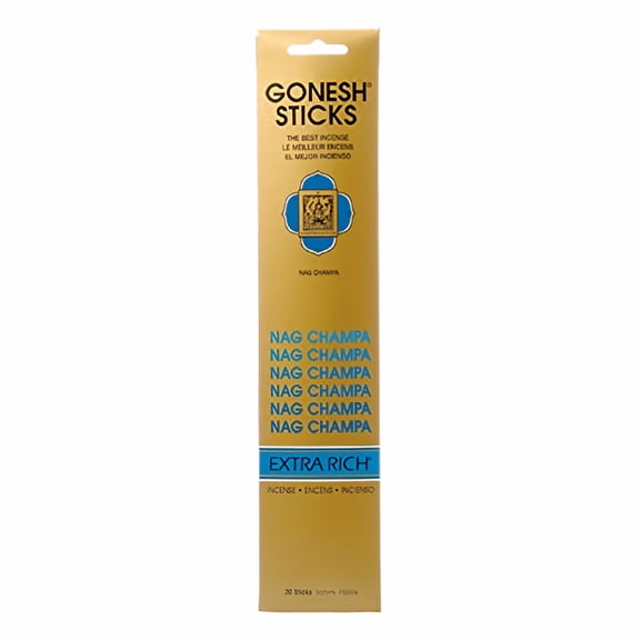 Gonesh Incense Sticks Nag Champa (Pack of 8)