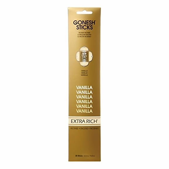 Gonesh Incense Sticks Vanilla (Pack of 18)