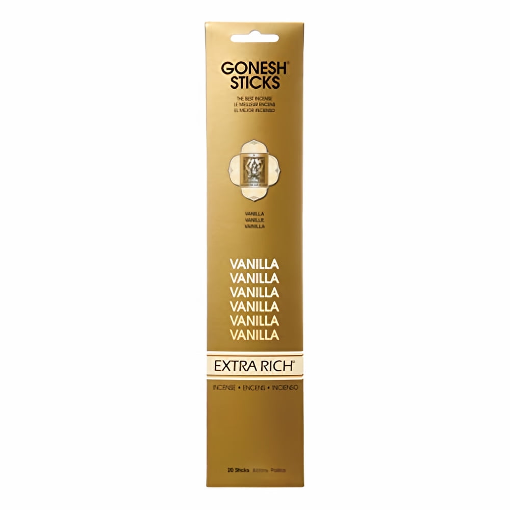 Gonesh Incense Sticks Vanilla (Pack of 6)
