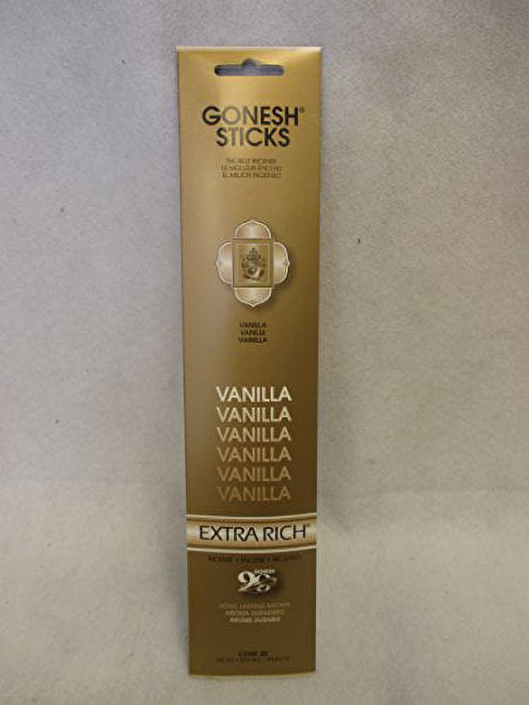 Gonesh Incense Sticks, Vanilla 20 sticks
