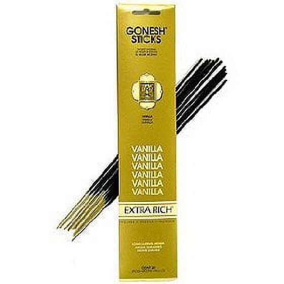 Gonesh Incense Sticks - Vanilla (Pack of 3)