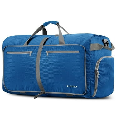 Gonex 100L Travel Duffle Bags 32" Large Foldable Weekender Bag Waterproof Overnight Bag with Shoes Compartment for Camping