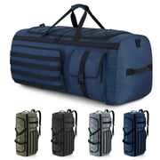 130L Travel Duffel Bag for Men, 3 in 1 Extra Large Gym Bag Backpack with Shoes Compartment for Weekender Sports Workout