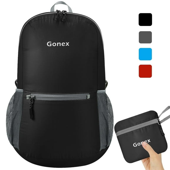 Gonex 20L Ultra Lightweight Packable Backpack, Foldable Travel Hiking Daypack for Men Women