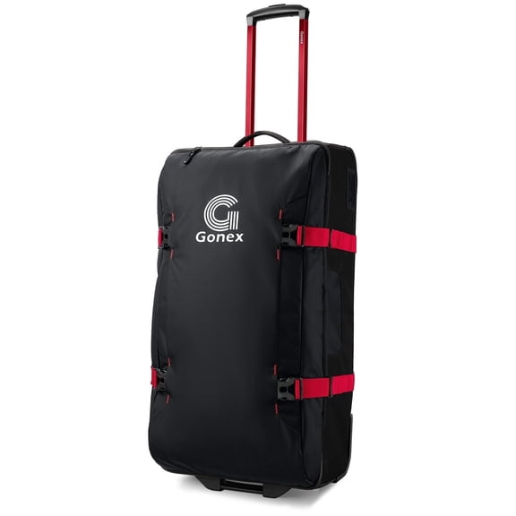 Gonex 30-Inch Large Rolling Duffel Bag with Wheels, Water Repellent Lightweight Wheeled Travel Duffle Luggage with TSA Lock & Telescopic Handle