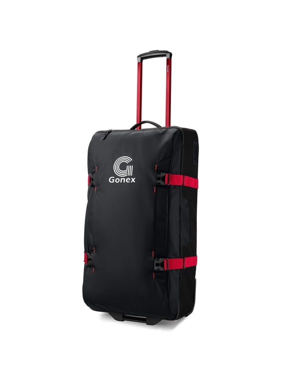 30-Inch Large Rolling Duffel Bag with Wheels, Water Repellent Lightweight Wheeled Travel Duffle Luggage with TSA Lock & Telescopic Handle