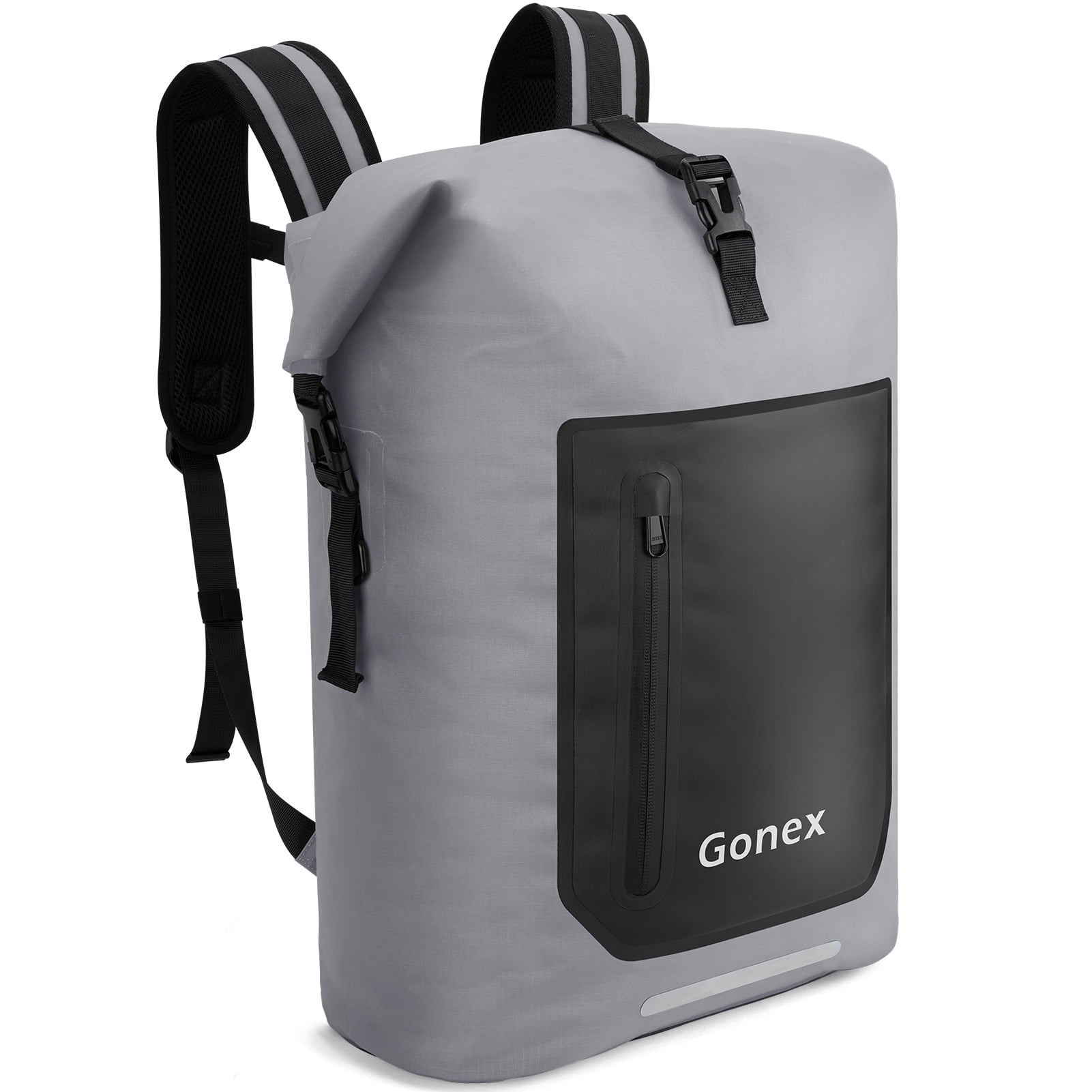 Gonex 35L Waterproof Backpack Dry Bag, Roll Top Floating Backpack for Kayak, Surfing, Hiking, Camping, Travel