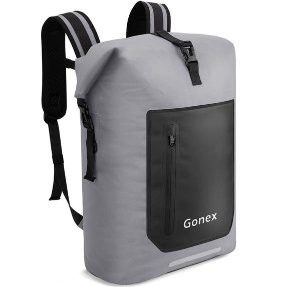 Gonex 35L Waterproof Backpack Dry Bag, Roll Top Floating Backpack for Kayak, Surfing, Hiking, Camping, Travel