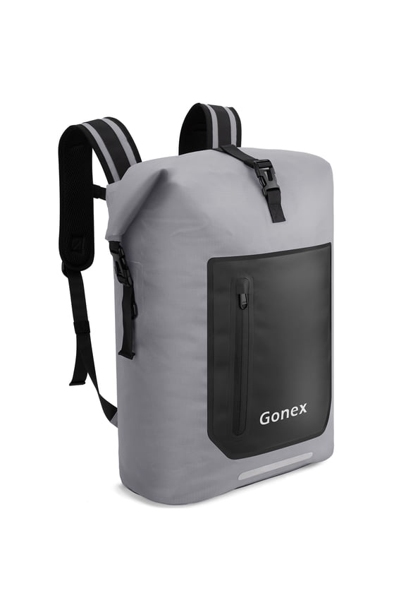 35L Waterproof Backpack Dry Bag, Roll Top Floating Backpack for Kayak, Surfing, Hiking, Camping, Travel