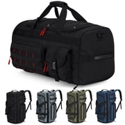 45L Travel Duffel Bag for Men, 3 in 1 Extra Large Gym Bag Backpack with Shoes Compartment for Weekender Sports Workout