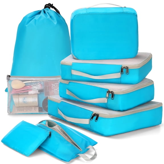 Packing Cubes For Travel 8 Set-mint - Walmart.com