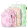 thumbnail image 1 of Gonex Compression Packing Cubes for Luggage, 4 Set Expandable Travel Organizers with Dual Zippers, 1 of 6