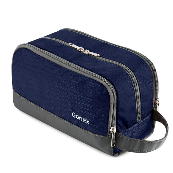 Gonex Travel Toiletry Bag for Men Women, Hanging Shaving Bag, Water Resistant Toiletry Organizer