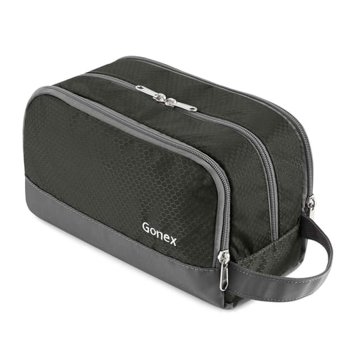 Travel Toiletry Bag for Men Women, Hanging Shaving Bag, Water Resistant Toiletry Organizer