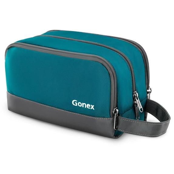Gonex Travel Toiletry Bag for Men Women, Hanging Shaving Bag, Water Resistant Toiletry Organizer