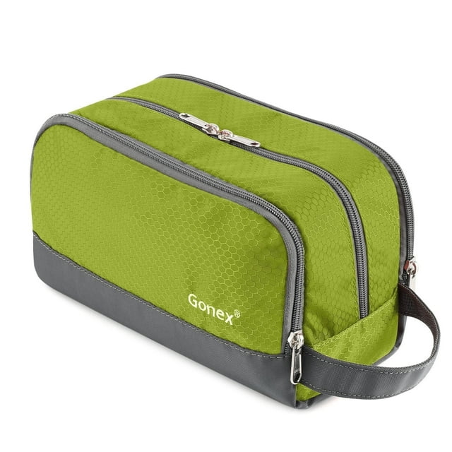 Gonex Travel Toiletry Bag for Men Women, Hanging Shaving Bag, Water Resistant Toiletry Organizer
