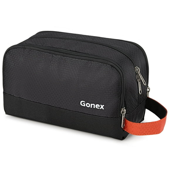 Gonex Travel Toiletry Bag for Men Women, Hanging Shaving Bag, Water Resistant Toiletry Organizer