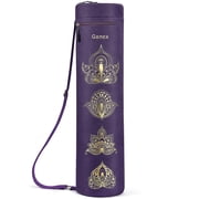 Gonex Yoga Mat Bag, Full-Zip Exercise Yoga Mat Carrier with 2 Cargo Pockets & Adjustable Shoulder Strap for Women Men