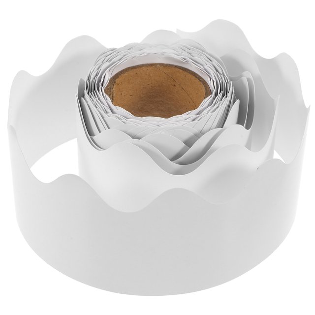 Gong 1 Roll Scalloped Bulletin Board Trim Board Border Decorations Trim