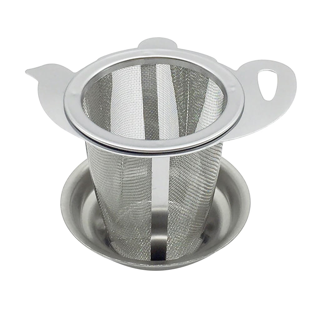 Gong 1 Set of Stainless Steel Tea Filter Tea Residue Strainer Loose Tea