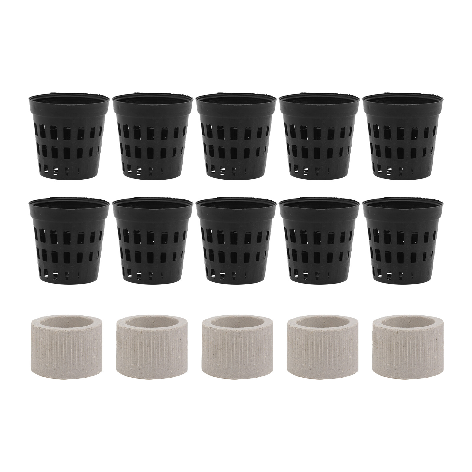 Gong 15pcs Water Plants Ring Fish Tank Water Plants Fixing Cups Breathing Rings