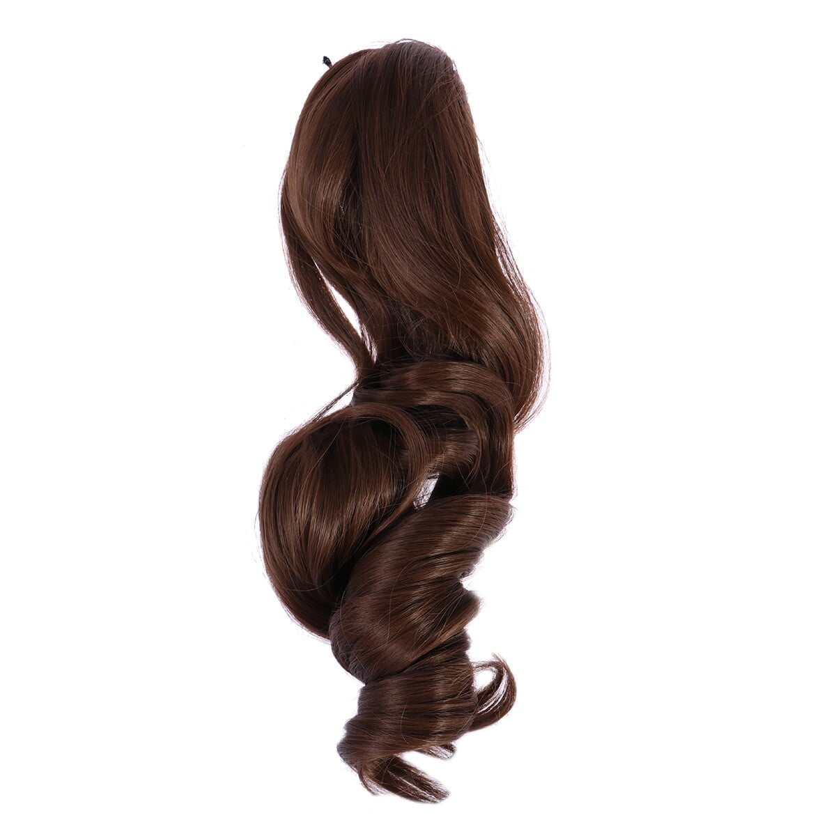 Gong 1pc Long Curly Synthetic Hair Wig Jaws Clamp Claw Curl Ponytails