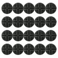 Gong 20 Pcs Wire Cube Plastic Connectors for Cube Storage Shelving and