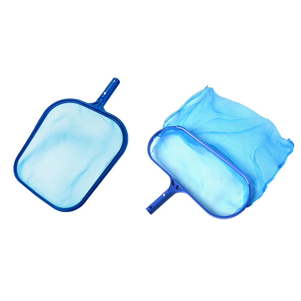 Gong 2pcs Swimming Pool Cleaning Nets Deep Shallow Nets Simple Leaf
