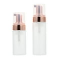 Gong 2pcs Transparent Matte Cosmetics Storage Bottles Empty Facial