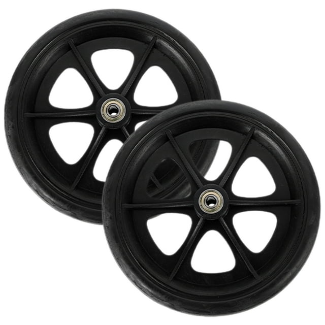 Gong 2pcs Wheelchair Wheels Replacement Front Wheels Wheelchair Front