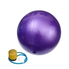 Live Infinitely Anti Slip Yoga Balance Core Exercise Ball Chair Extra Thick Home Workout Black 95cm Walmart